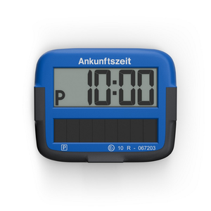Park Micro Solar, blau - Needit solarbetriebene elektronische Parkscheibe-5 4