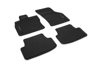 Volkswagen Gummi Fußmatten Premium – VW Golf 8 Mild-Hybrid (Limousine/GTI/R)-1 1