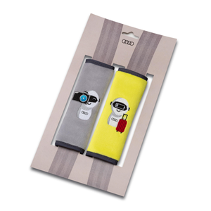 Audi Gurtpolster ADUI, Kinder, gelb/grau-1 1