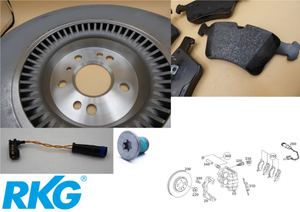 Bremsensatz vorne GL W164 *A1644211512_SET*-1 1