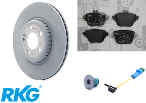 Original Mercedes-Benz Bremsensatz hinten. E-Klasse W213, W238, CLS W257-2 1