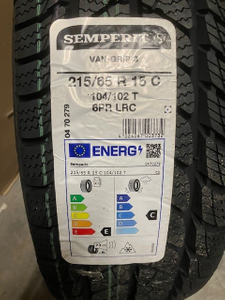 1 Satz Winterräder 2538225 Semperit 215/65 R15 C 104/102T für Ford Tourneo Custom & Transit ab 04/2019-2 2