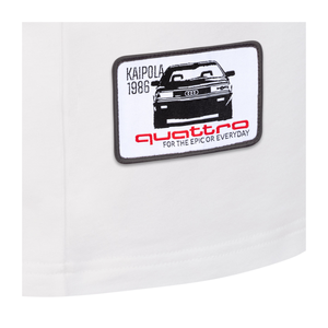 Audi Kaipola ´86 T-Shirt, unisex, weiß, Größe XS-4 4