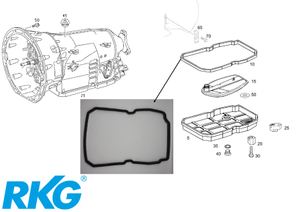 Original Mercedes-Benz ELASTOMER-FORMDICHTUNG Automatikgetriebe 7226xx-5 1