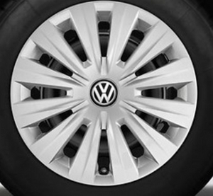 VW Radzierblenden 15" Brillantsilber – Original Zubehör-1 1