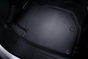 Passgenaue Gummifußmatte für Opel Mokka – robustes Allwetter-Design mit Mokka-Schriftzug 1