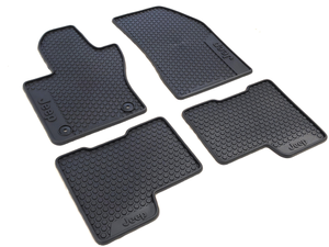 Original Jeep Renegade Gummimatten 4-teilig – Passgenauer Gummi Fußmatten Satz-1 1