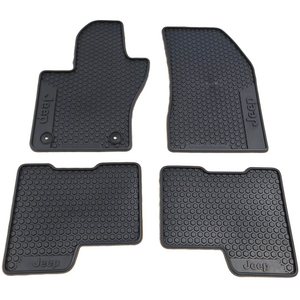 Original Jeep Renegade Gummimatten 4-teilig – Passgenauer Gummi Fußmatten Satz-4 4