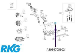 AdBlue Tank. C-Klasse W205, E-Klasse W238. *A2054705602* Original MB-1 1