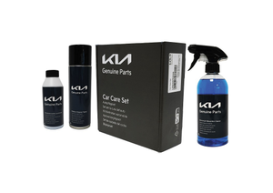 Original Kia Autopflegeset Innenraumreiniger, Felgenreiniger & Scheibenwaschmittel Pflege-Set-1 1