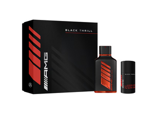 Original Mercedes-Benz AMG Geschenkset Black Thrill EdP Parfüm, 100ml --3 1