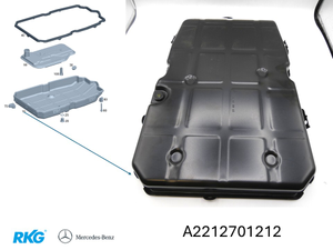 Ölwanne Autom. Getriebe 722xxx Mercedes-Benz *A2212701212*-1 1