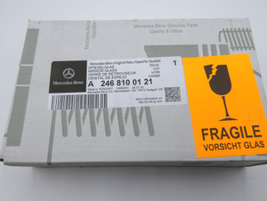 Spiegelglas links. CLA 117, GLA 156, A 176, B 246 *A2468100121* Original MB-4 4