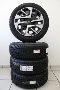 Opel Grandland OV64 Winterkomplettradsatz 19“ Stahlfelge + Bridgestone Blizzak LM005 235/55 R19 105V XL – Winterreifen Set Original Opel-2 2