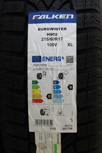Winterrad-Satz Citroën C3 215/60 R17 100V Falken Eurowinter HS02 1697354980-6 6