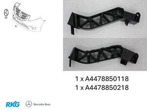 Original Mercedes-Benz Strebe Stoßfänger rechts und links, V-Klasse 447, 448-2 1