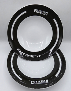 Pastateller-Set (2 Teller) Pirelli Zero by LUBIANA-2 2