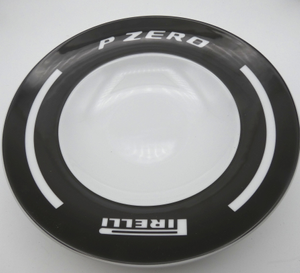 Pastateller-Set (2 Teller) Pirelli Zero by LUBIANA-3 3