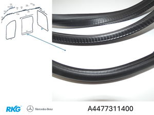 Türdichtung Schiebetür rechts. V-Klasse W447 *A4477311400* Original Mercedes-1 1