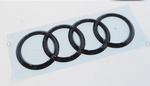 Original Audi Emblem „Ringe“ Black Edition – Heckklappe / Motorhaube-2 2