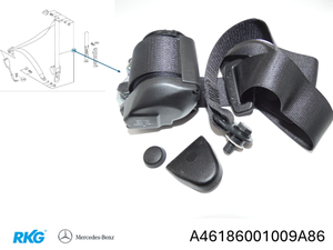 Sicherheitsgurt Fahrersitz G-Modell W461 *A4618600100* Original Mercedes-Benz-1 1