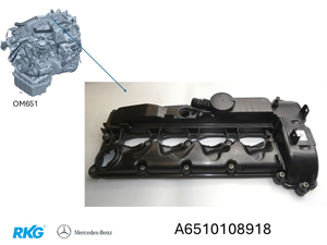 Ventildeckel_Zylinderkopfhaube OM651. C-Klasse; E-Klasse *A6510108918* Original-1 1