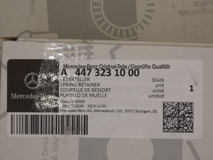 Original Mercedes-Benz Federteller vorne. V-Klasse W447, W448-12 6