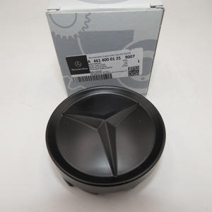 Nabendeckel, schwarz. G-Modell *A4614000125* Original Mercedes-Benz-5 5