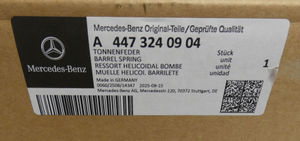 Original Mercedes-Benz Federnsatz Hinterachse (2 Stück). V-Klasse W447-5 4