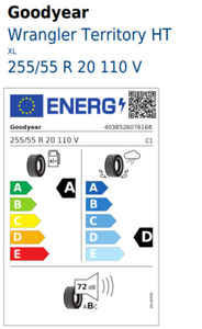 Goodyear Wrangler Territory HT 255/55 R20 110V Demo Reifen-1 1