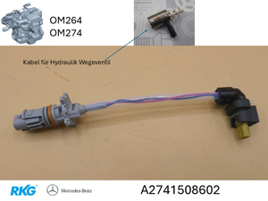 Original Mercedes-Benz Adapterleitungssatz Ölpumpe. OM264-5 1