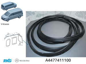 Original Mercedes-Benz Dichtung Heckklappe. V-Klasse W447-5 1