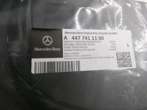 Original Mercedes-Benz Dichtung Heckklappe. V-Klasse W447-8 4