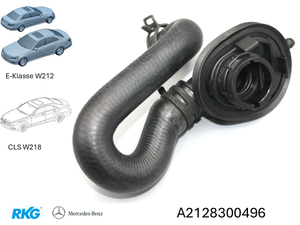 Original Mercedes-Benz Schlauch Vorlauf zu Wärmetauscher, E-Klasse W212, CLS W218-7 1