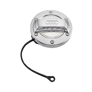 Audi Tankdeckel in Aluminiumoptik-1 1