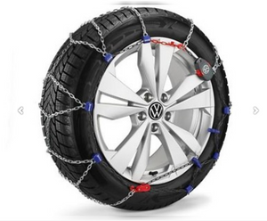 VW ID.4 / VW ID.5 Original Schneeketten – Servotechnologie, 9 mm Kettenauftrag, inkl. Tasche-1 1