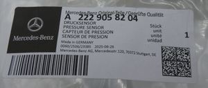 Drucksensor / Fußgängerschutz. S-Klasse,222, GLC 253 *A2229058204* Original MB-5 5