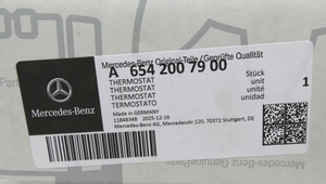 Thermostat OM654. C-Klasse, E-Klasse, GLC, CLS. *A6542007900* Original MB-9 9