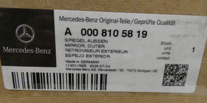 Aussenspiegel / Rumpfspiegel links. Sprinter W906 *A0008105819* Original MB-12 12