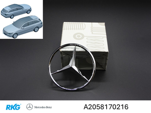 Original Mercedes-Benz Stern für Heckdeckel, C-Klasse S205 / T-Modell-4 1