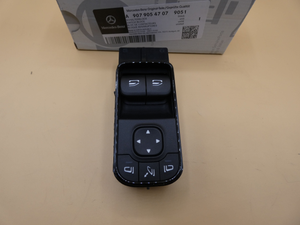 Original Mercedes-Benz Schalterblock Tür links. Sprinter W907, W910-3 2