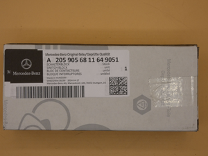 Original Mercedes-Benz Schalterblock-Fahrertür. C-Klasse W205, GLC W253, V-Klasse W447-8 7