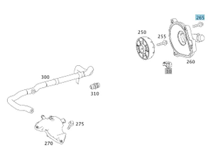 Original Mercedes-Benz Schraubenset für Deckel-Kurbelgehäuse-Entlüftung OM272/273/204/207/211…..-5 4