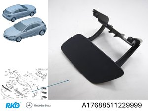 Abdeckung Scheinwerferreinigung links. A-Klasse W176. *A1768851122* Original MB-1 1