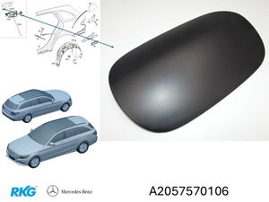 Beplankung Tankklappe. C-Klasse 205. *A2057570106*-2 1