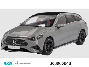 CLA, Shooting Brake, X174 (MANUFAKTUR alpingrau uni, NZG, 1:18)-1 1