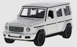 G-Klasse, Geländewagen, W465, Pullback (polarweiß, Heinrich Bauer, 1:43)-2 2