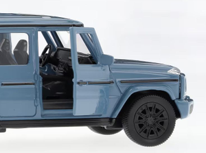 G-Klasse, Geländewagen, W465, Pullback (vintageblau uni, Heinrich Bauer, 1:43)-5 5