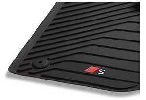 Audi Allwetterfußmatten für vorn A6 S6 RS6-1 1