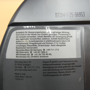 Hypoidgetriebeöl MB-Freigabe 239.71 / 239.72 (1000ml.) A000989730411PDNW-9 4